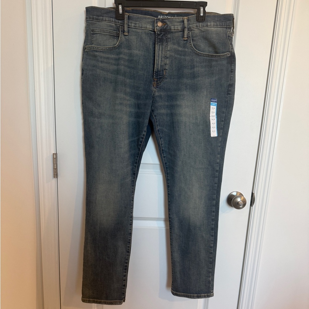 Arizona Jean Company Men's Slim Fit Denim Jeans